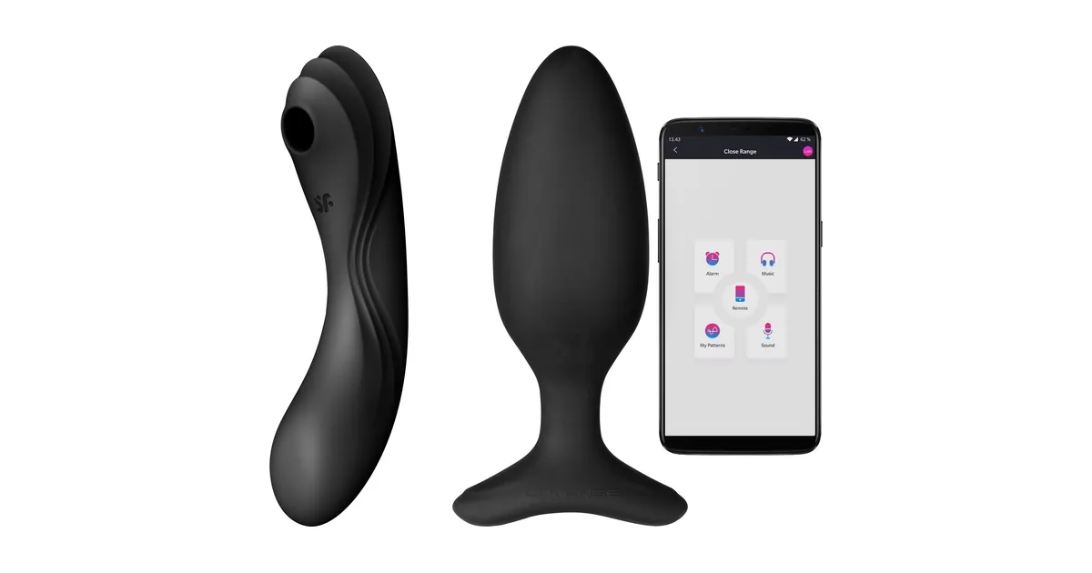 Étanchéité IPX expliquée : Satisfyer Curvy Trinity 4 et Lovense Hush 2, IPX7 selon le fabricant