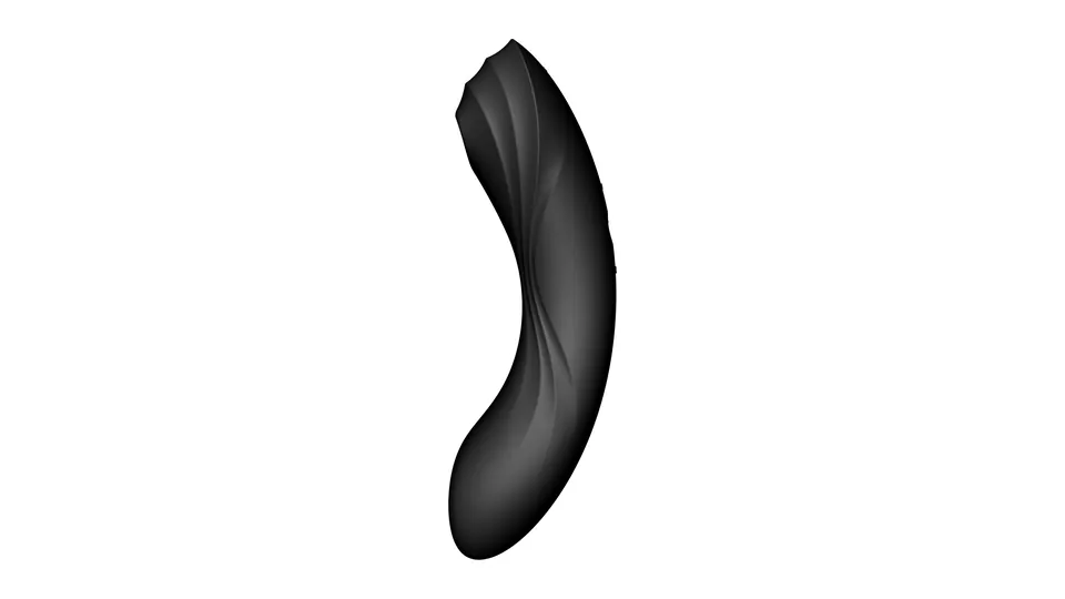 Satisfyer Curvy Trinity 4 : avis : version noire vue de côté