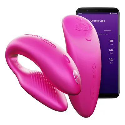 Comparatif des vibromasseurs : We-Vibe Chorus sur fond blanc